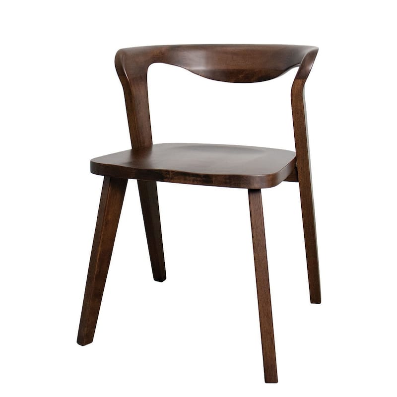 Furniture of America Abigail III Mid-century Modern Handcrafted Solid Hardwood Side Chair (Set of 2)
