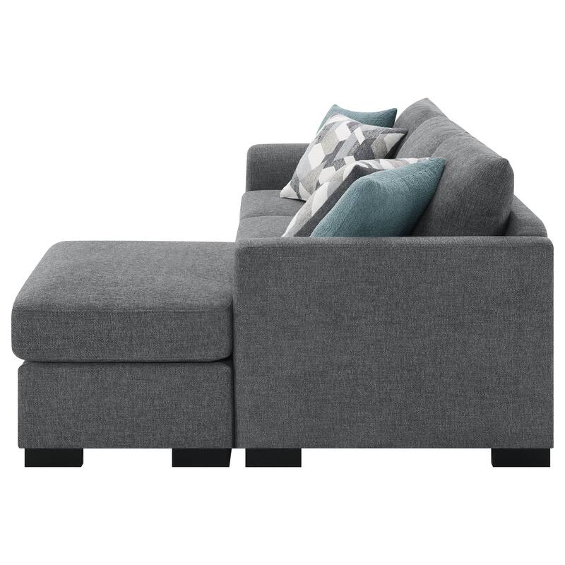 Pacheco Upholstered Sleeper Sectional Chaise Sofa