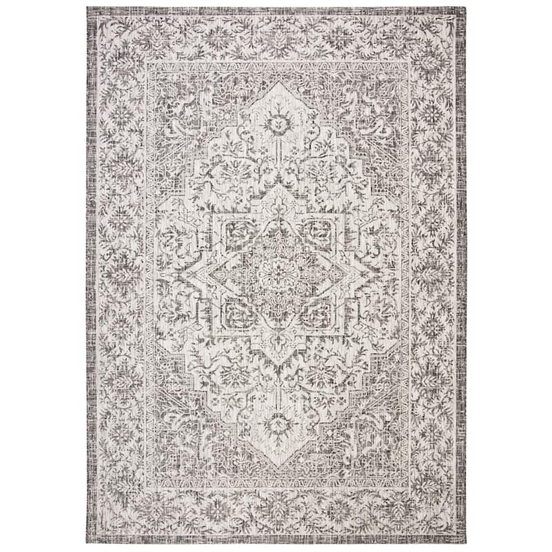 SAFAVIEH Courtyard Guylaine Indoor/ Outdoor Waterproof Patio Backyard Rug