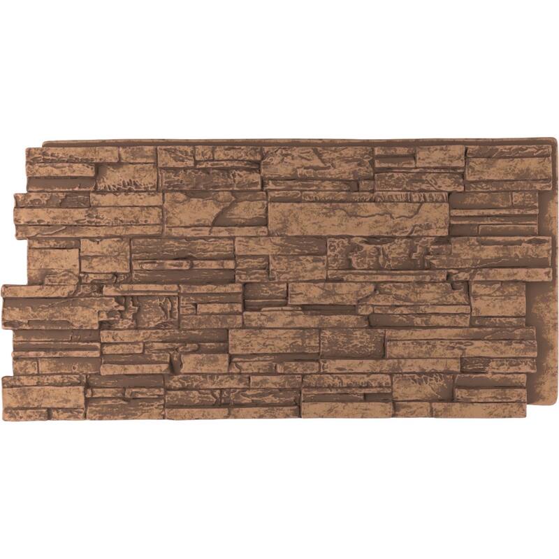 Cascade Stacked Stone, EverStone Faux Stone Siding Panel