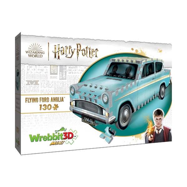 slide 2 of 9, Harry Potter Collection - Flying Ford Anglia Mini 3D Puzzle - 130 Pcs - N/A