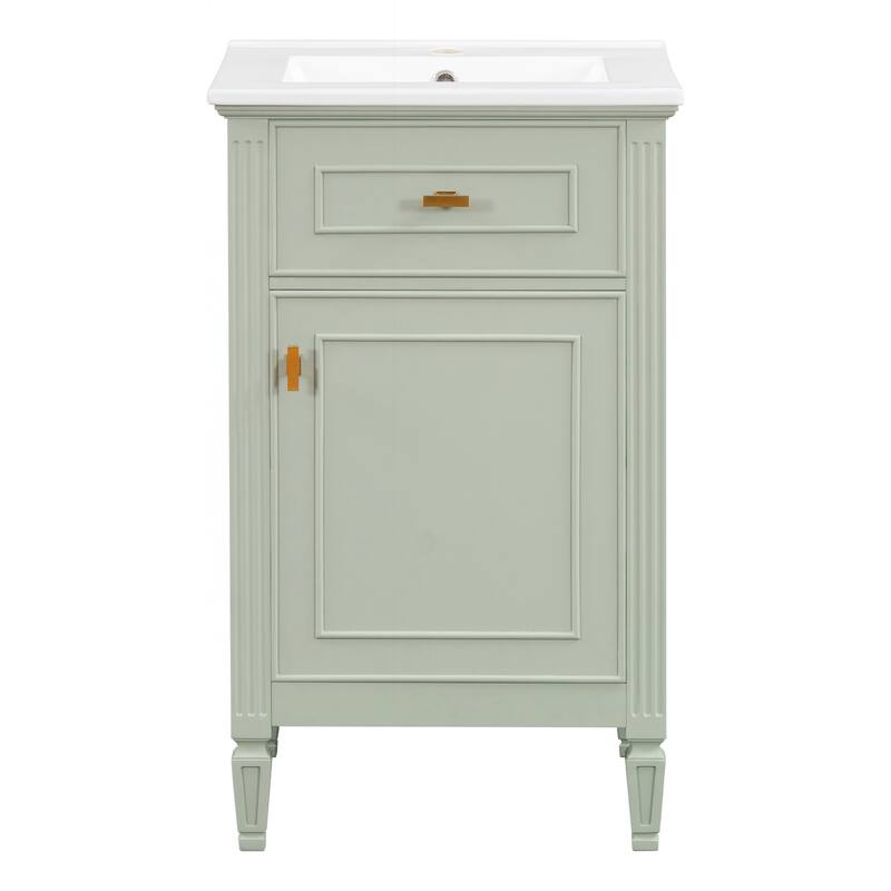 Modern Bathroom Vanity with Functional Storage and Stylish Design
