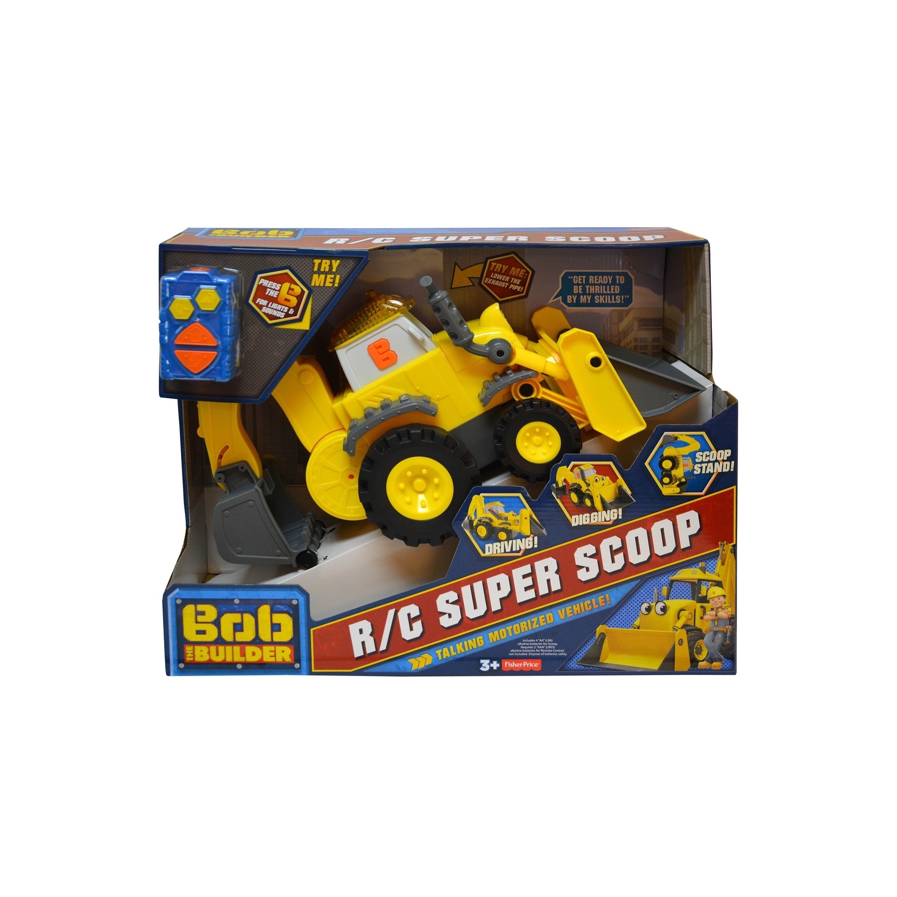 bob the builder remote control scoop