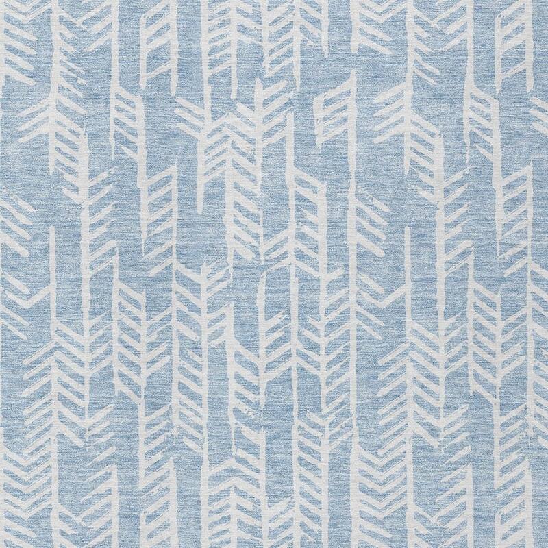 HomeRoots Tribal Transitional Rectangle Outdoor Rug