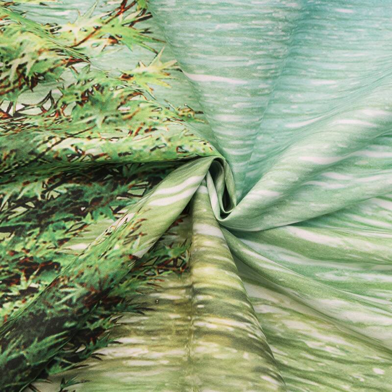 Habitat Photo Real Digital Panoramic Print Curtain Panel Pair