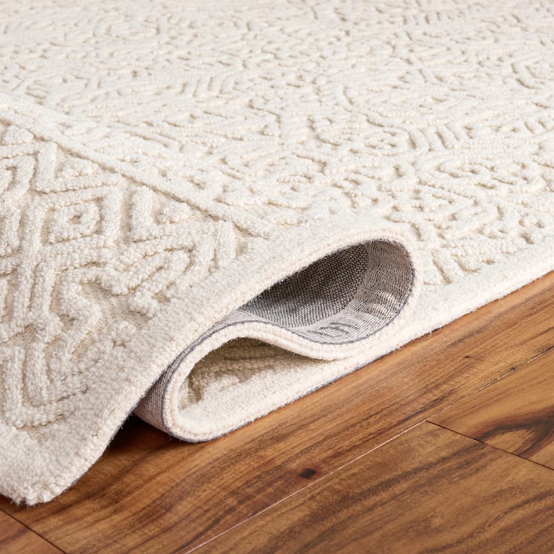 SAFAVIEH Handmade Textural Stefania Wool Rug