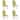 vidaXL Dining Chairs 4 pcs Green Fabric