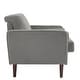 preview thumbnail 19 of 77, 62.5'' W Corduroy Couch Upholstered Square Arm Sofa