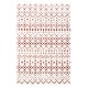 preview thumbnail 71 of 117, SAFAVIEH Berber Fringe Shag Leatha Trellis Rug 6'7" Square - Ivory/Rust - Square