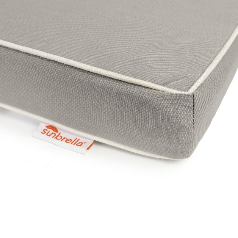 Sunbrella Contrast Corded Chaise Cushion by Austin Horn Classics