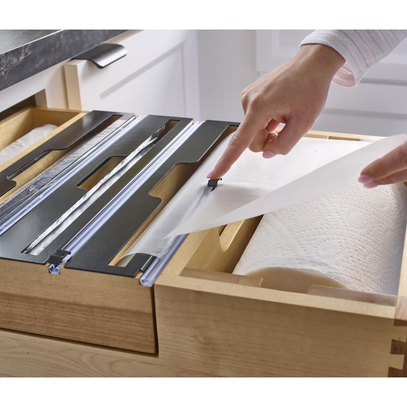 Rev-A-Shelf 4PTTD-18HSC-1 Wood Classics 15" Wide 5-Compartment Drop-In