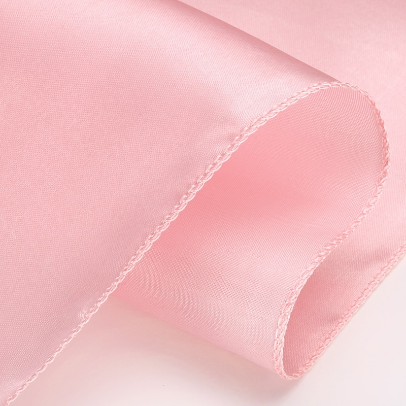 10 Pack Satin Table Runner, 12"x108" Smooth Silk Table Runner