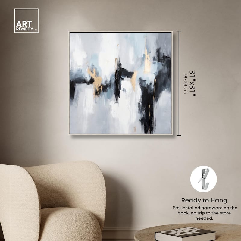 Turbulence II Canvas by Art Remedy
