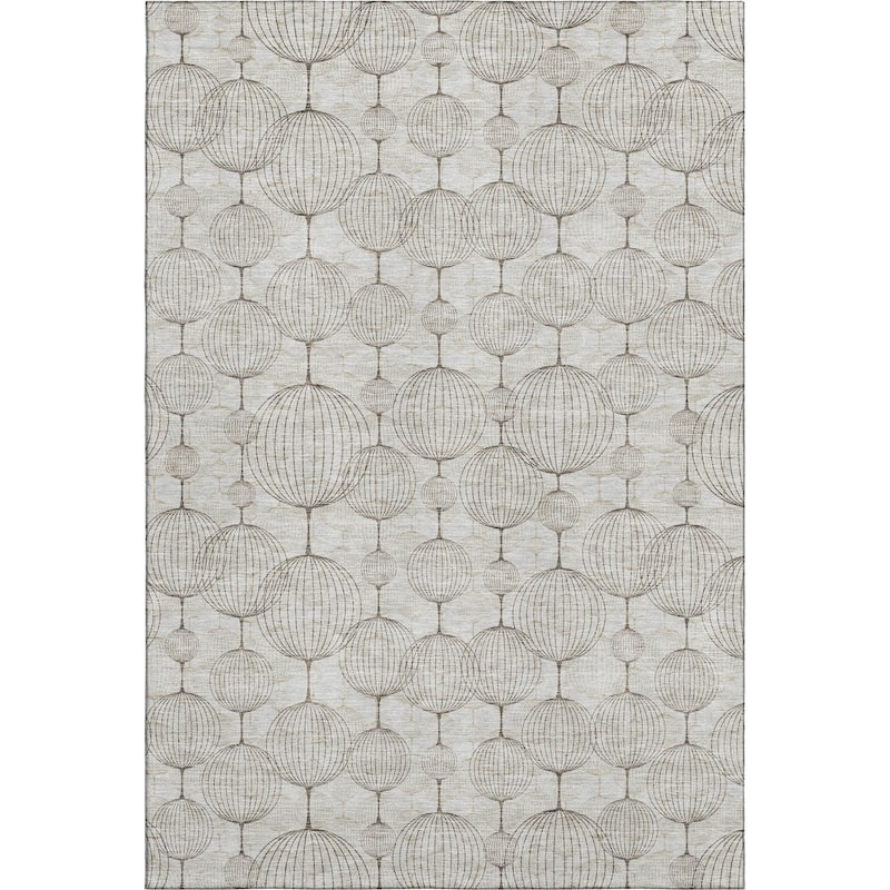Premium Washable Super Soft Modern Chic Stripe Mayfield Rug