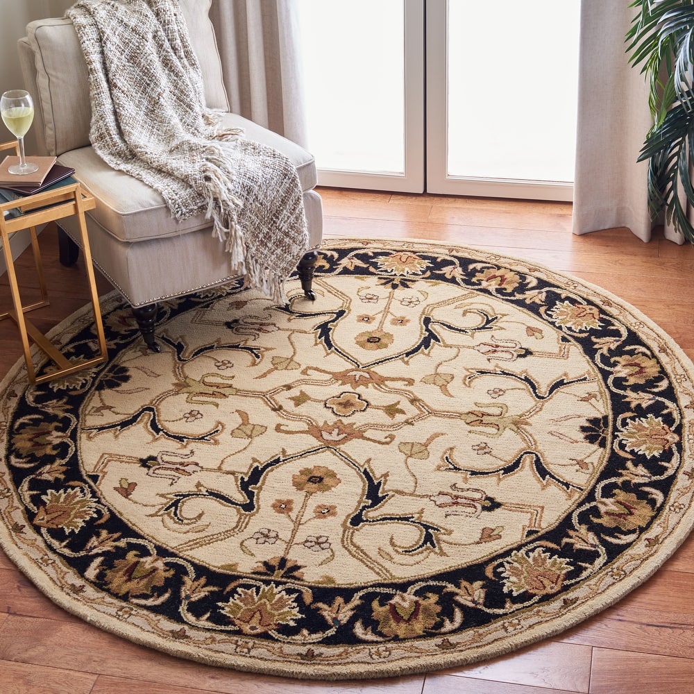 SAFAVIEH Handmade Heritage Abc Traditional Oriental Wool Rug