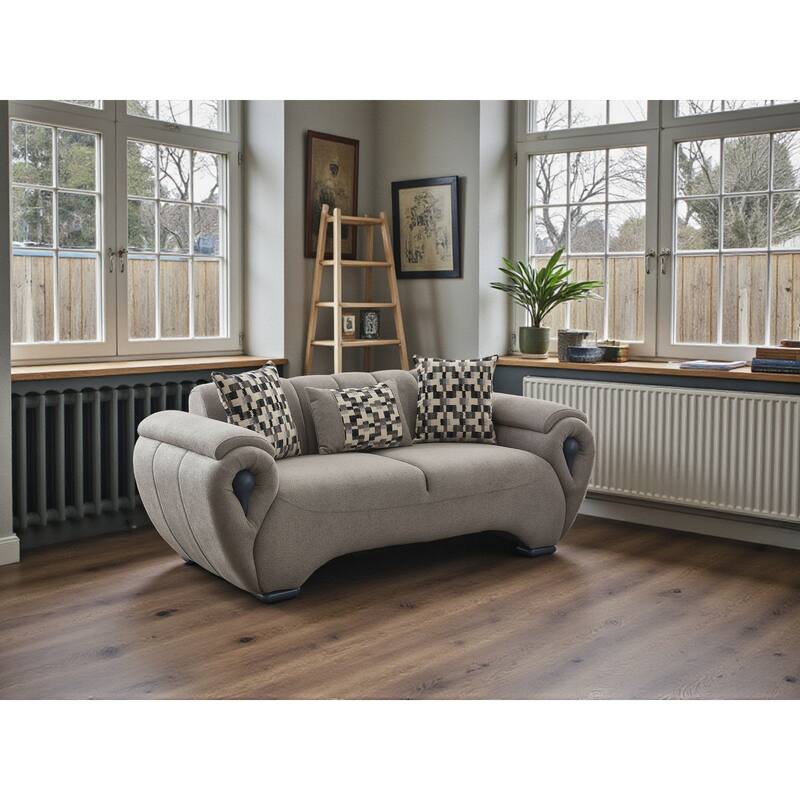 Yalvento 4 Pieces Living Room Sets 1 Sofa 1 Loveseat 2 Chair