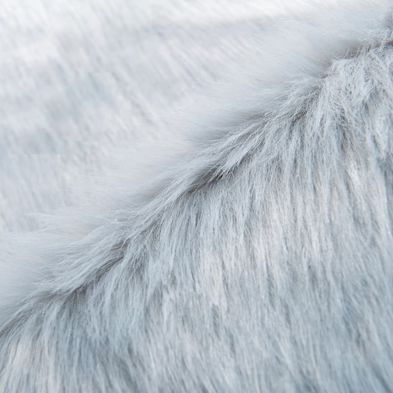 Serenta Shag Sheepskin Silky FauxFur Area Rug Sofa Decor - 24" x 36" - 24" x 36"