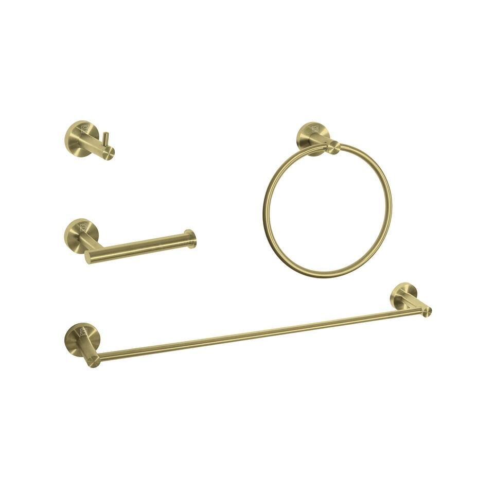 Indigo Home 4-Piece Bathroom Hardware Set