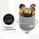 preview thumbnail 8 of 8, Makeup Brush Holder Organizer 360 Rotating Makeup Organizer for Vanity gray