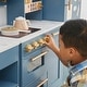 preview thumbnail 16 of 18, Teamson Kids Little Chef Atlanta Modular Play Kitchen with Accessories - 60.75" L x 12.99" W x 34.37" H