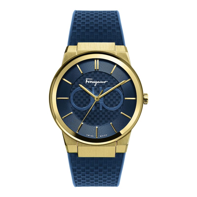 Ferragamo Sapphire Watch - Gold