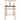 Solid Wood Countertop Height Barstool with Open Y Back Farmhouse Woven Organic Chair For Kitchen Bedroom Designer - N/A