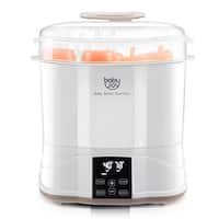 Costway Baby Bottle Electric Steam Sterilizer Dryer Machine Warmer Milk With LED Monitor - as pic