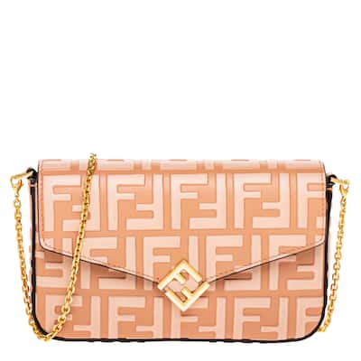 Fendi FF Diamonds Wallet on Chain