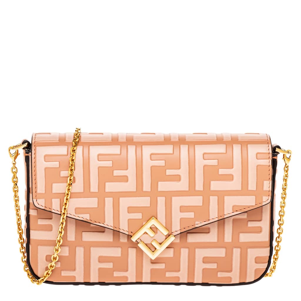 Fendi FF Diamonds Wallet on Chain