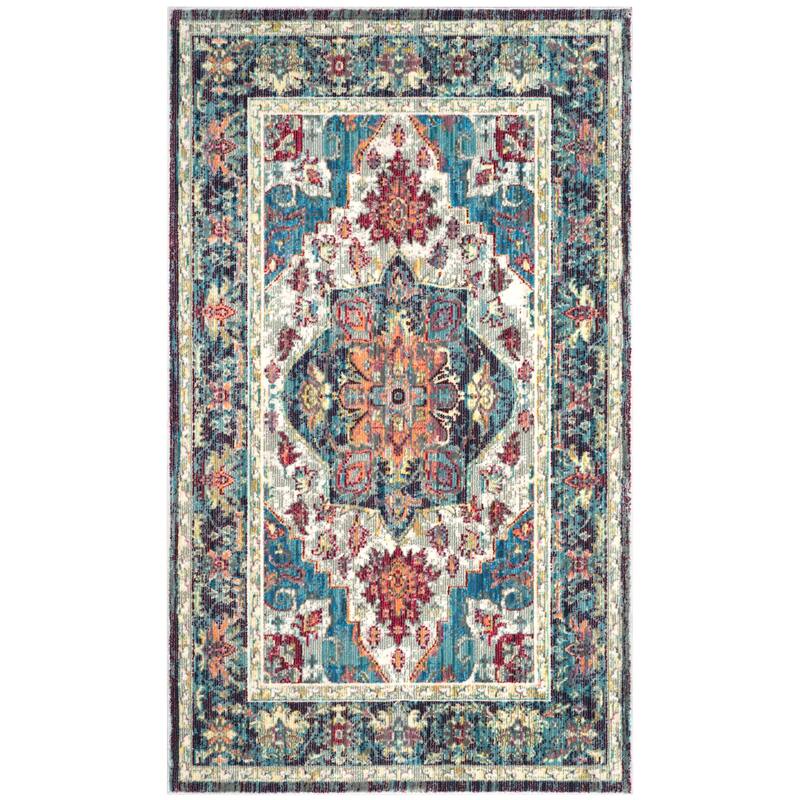SAFAVIEH Claremont Lieve Vintage Boho Oriental Polyester Rug