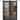 SartoDoors Lucia 2266 | Closet Door Double Barn Door | Solid Wood w/ Glass | Hardware Set | 36x80, Matte Black Bedroom Door