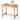 Costway Patio Outdoor Fir Wood Dining Table 1.5'' Umbrella Hole - See Details