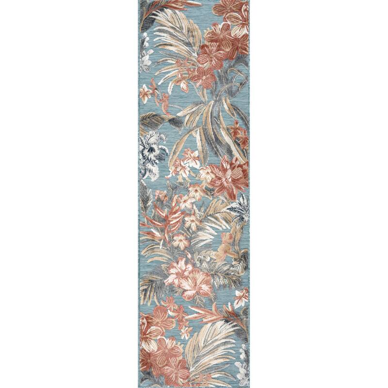Tropicana Tropical Floral Indoor/Outdoor Area Rug