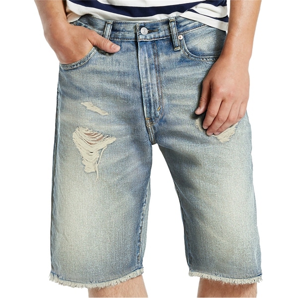 levis mens denim shorts