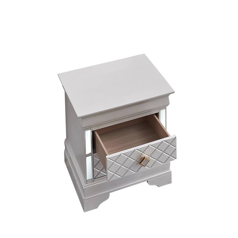 Glory Furniture Naples G6735-N Nightstand Pearl White