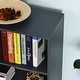preview thumbnail 18 of 19, HOMCOM 3-Tier Child Bookcase Open Shelves Cabinet Floor Standing Home Office Storage Furniture Shelvin with Drawers