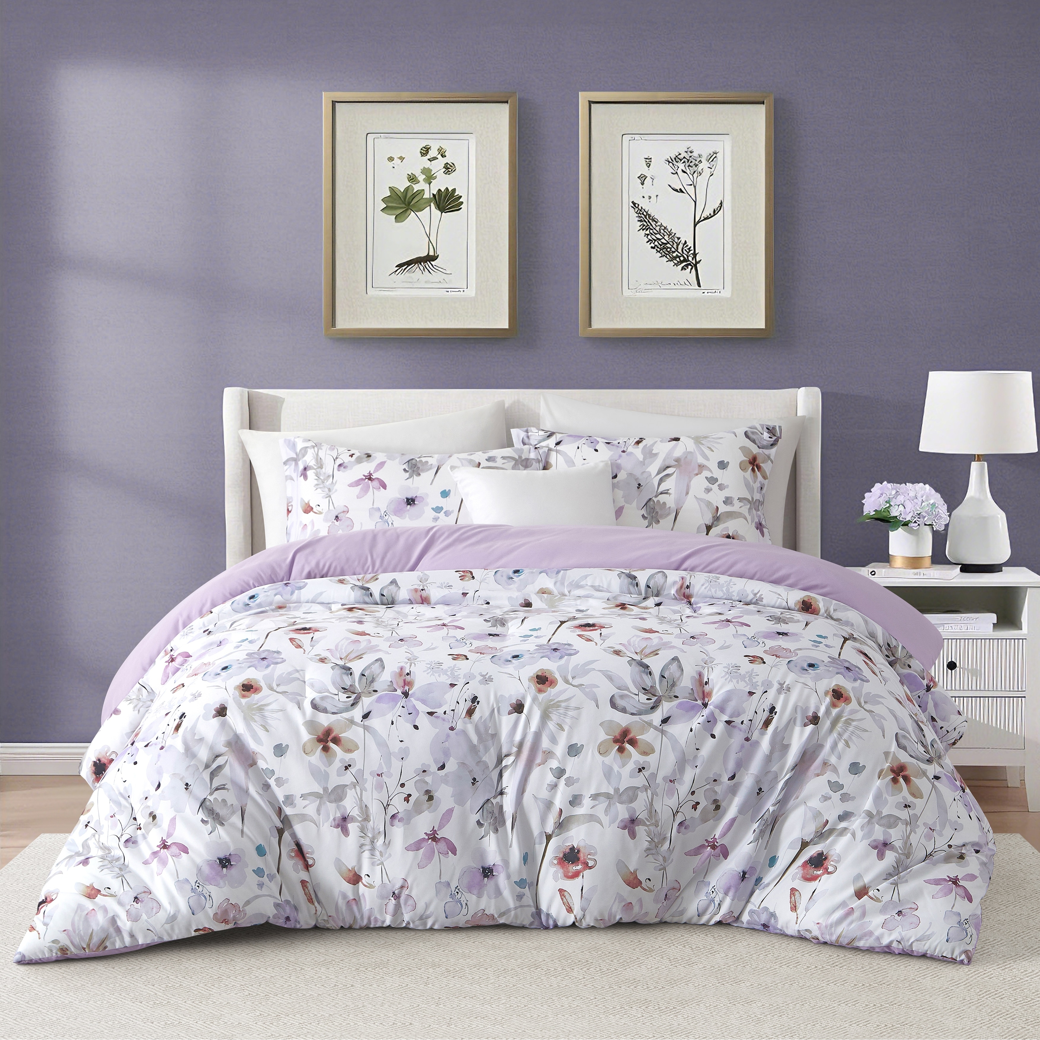 Nanshing Manoja 3 Piece Floral Comforter Set