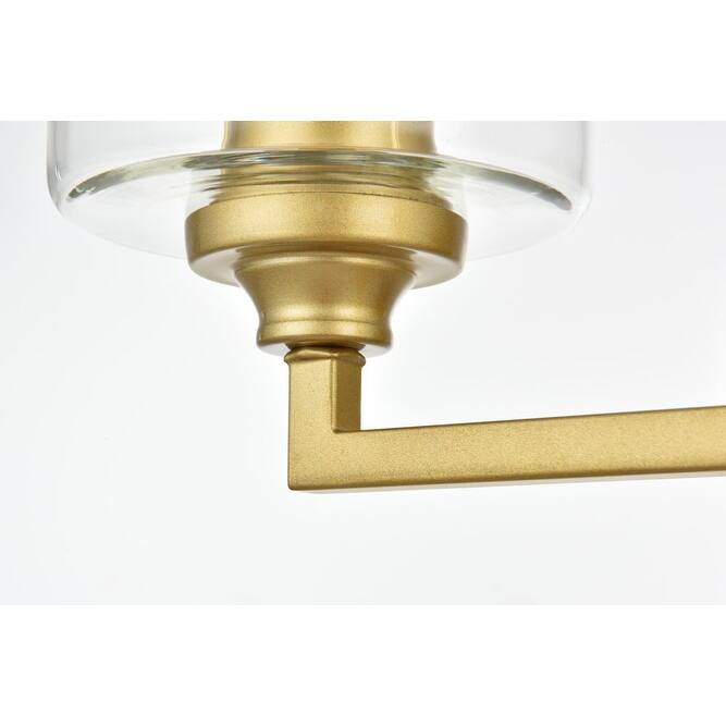 Elegant Lighting LD7315W14 Mayson 2 Light 10" Tall Bathroom Sconce