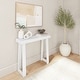 preview thumbnail 4 of 40, Plank and Beam Classic Console Table - 36" White
