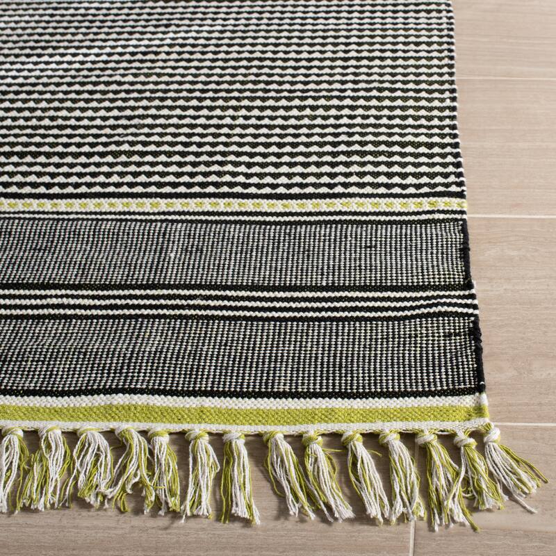 SAFAVIEH, Handmade Flatweave Montauk Susse Casual Cotton Rug