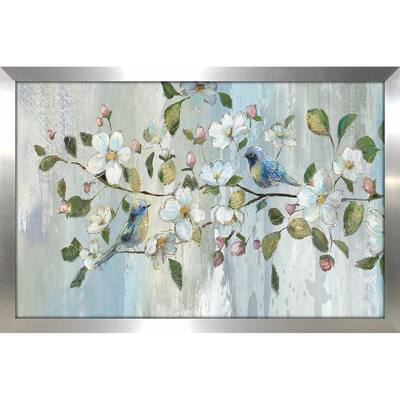 "Painterly Spring (Horizontal)" by Nan Print on Acrylic
