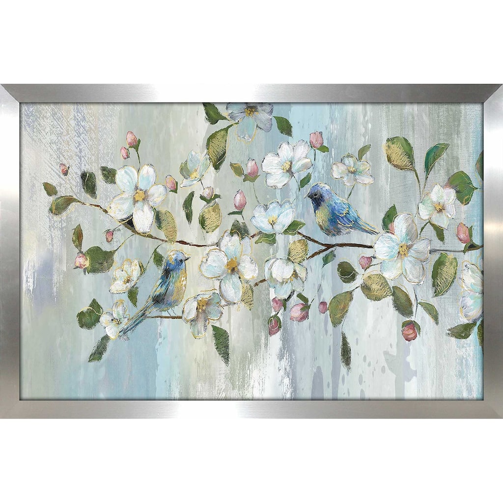 "Painterly Spring (Horizontal)" by Nan Print on Acrylic
