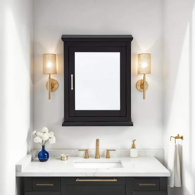 Serenity Medicine Cabinet - Black