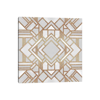 iCanvas "Art Deco I" by Elisabeth Fredriksson Canvas Print