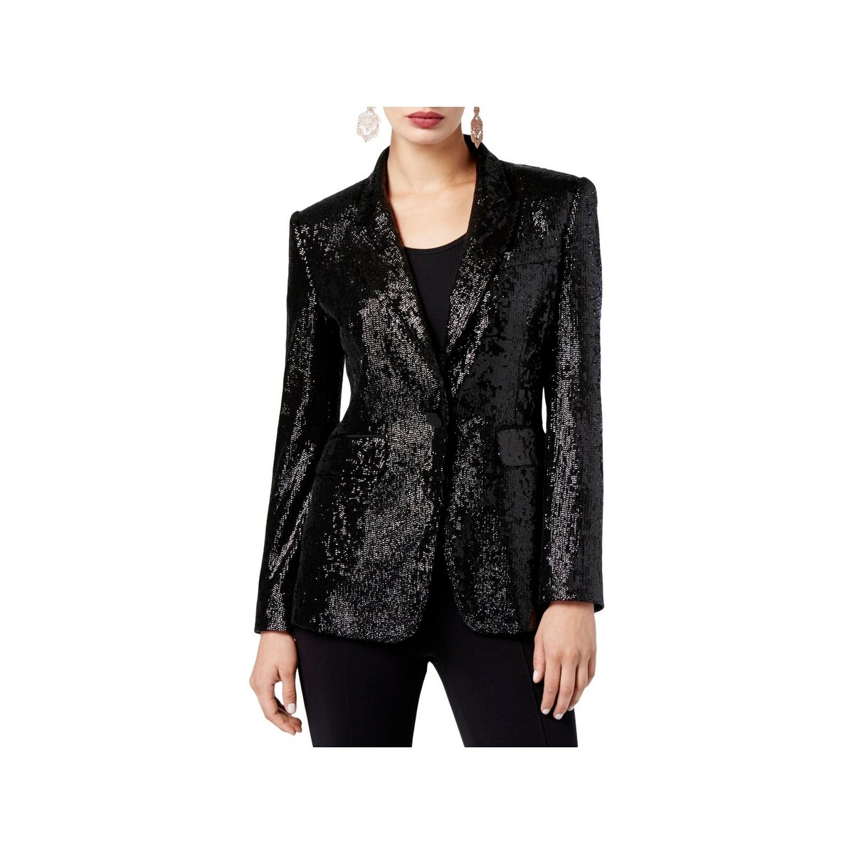 rachel zoe sequin suit