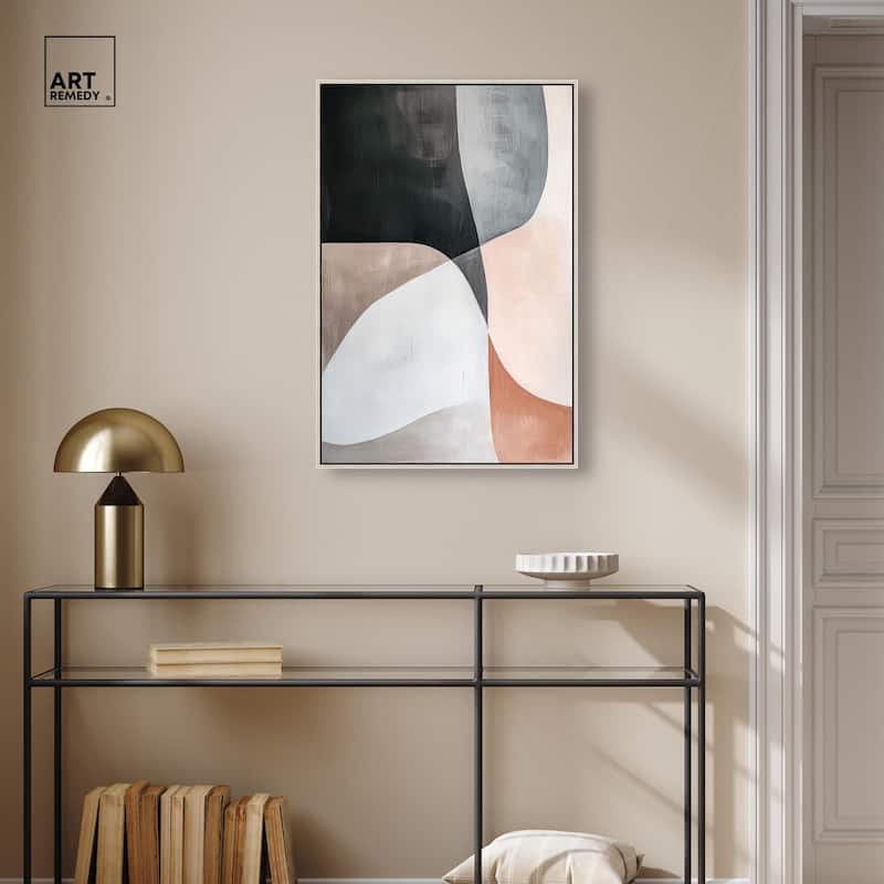 Curved Contour Canvas by Art Remedy