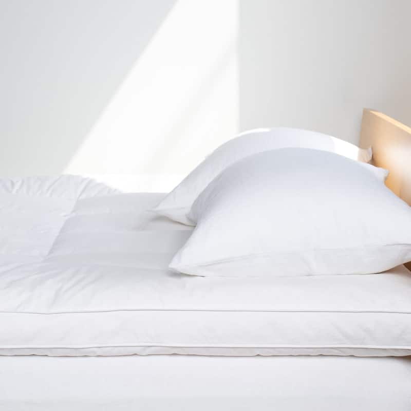 Feather & Down Plush Luxury Mattress Topper by BOKSER HOME