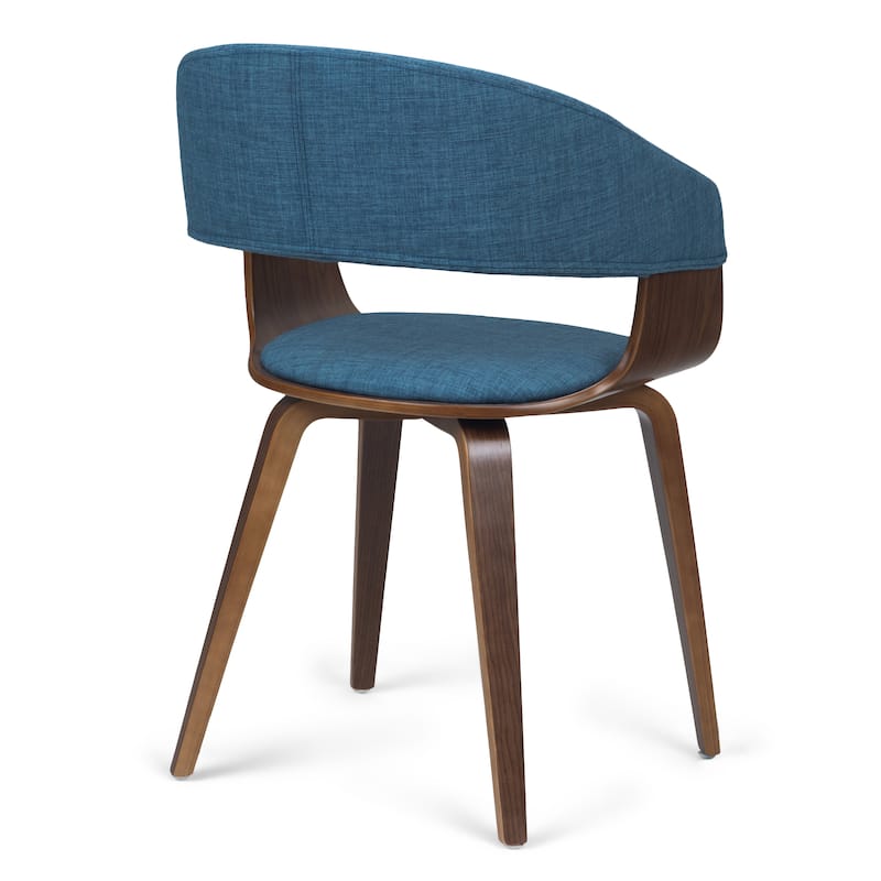 WYNDENHALL Calinda Mid Century Modern Bentwood Single Dining Chair - 20.5"w x 21.7"d x 30.9"h
