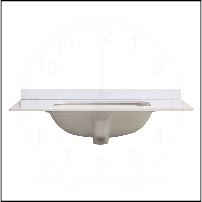 24"/30" Bathroom Vanity Ceramic Sink