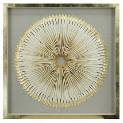 HUJI Abstract Paper Quilling Art Shadow Box Wall Decor